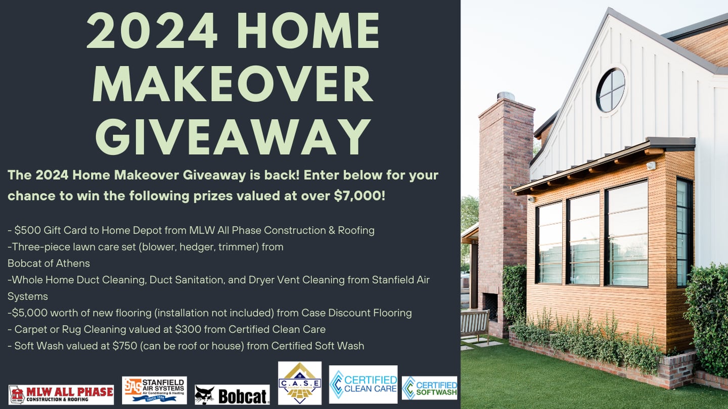 ENTER TO WIN: 2024 HOME MAKEOVER GIVEAWAY!