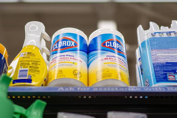 Cyberattack may affect stock of Clorox products