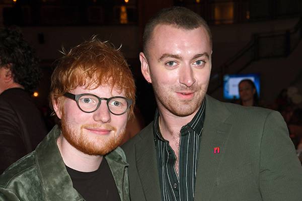Ed Sheeran says Sam Smith gave him "pure goosebumps" during their performance at Wembley Stadium